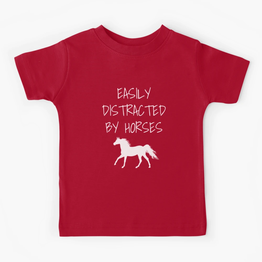 Easily distracted by horses 6004 Ladies' Favorite T-Shirt