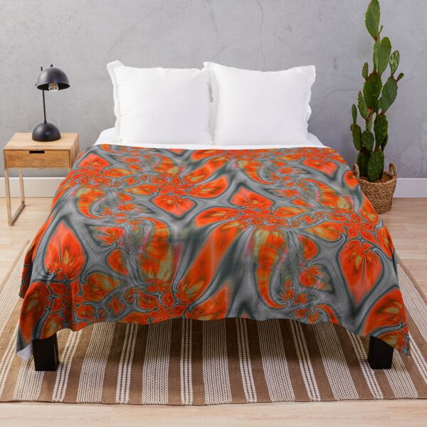 Item preview, Abstract Smudged Melting Fractal Flowers 54 designed and sold by SXW Designs.
