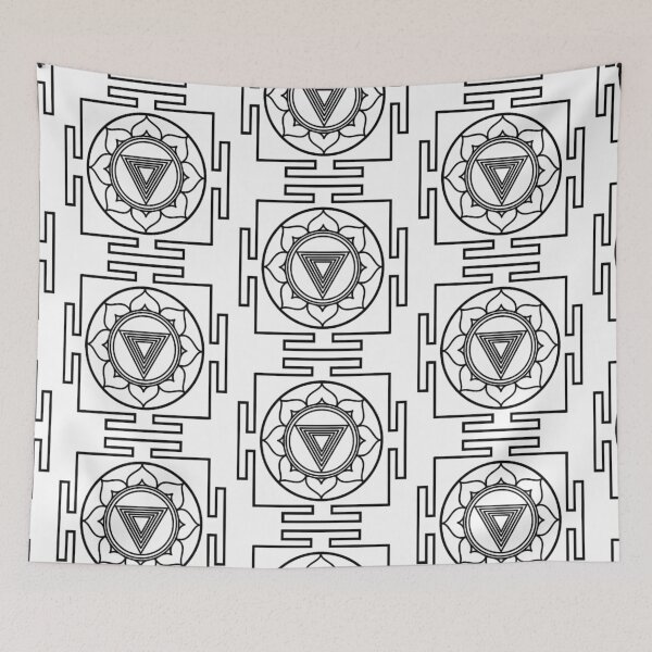 Item preview, Gayatri Yantra – The Enlightened Mind and Universal Knowledge designed and sold by retro-ether.