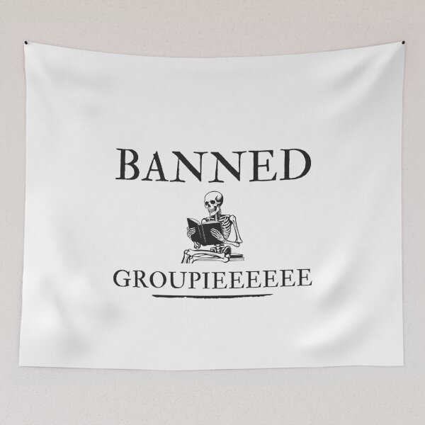 Item preview, Banned groupie book lover designed and sold by misslizzyspin.