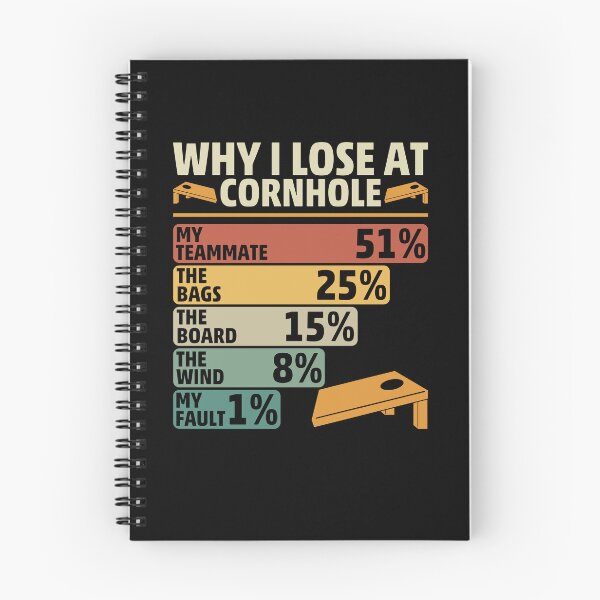Item preview, Why I Lose at Cornhole Humor Toss Like a Boss, Cornhole Player, Dummy Boards, Sack Toss Game, Father's Day designed and sold by behindthefacts.