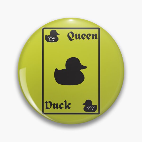Item preview, Queen Duck - black version  designed and sold by AngelNature.