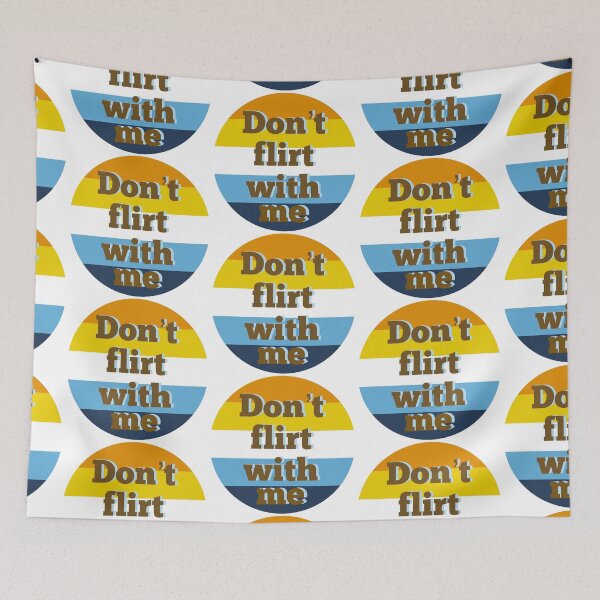 Item preview, Don’t Flirt With Me (Aro Ace) designed and sold by PrideofDragons.