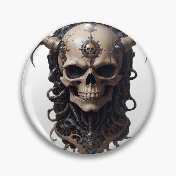 Item preview, Mechanical skull designed and sold by CosmixT.