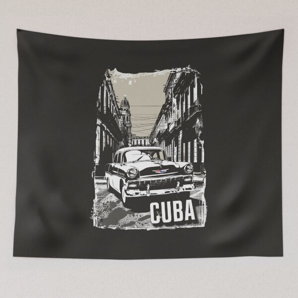 Item preview, A Vintage Travel Illustration of Havana - Cuba  designed and sold by GoodOldVintage.