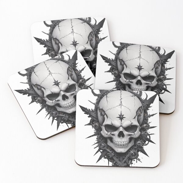 Item preview, Mechanical skull designed and sold by CosmixT.
