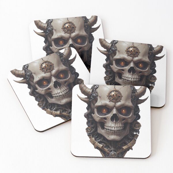 Item preview, Mechanical skull designed and sold by CosmixT.