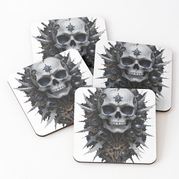 Item preview, Mechanical skull designed and sold by CosmixT.