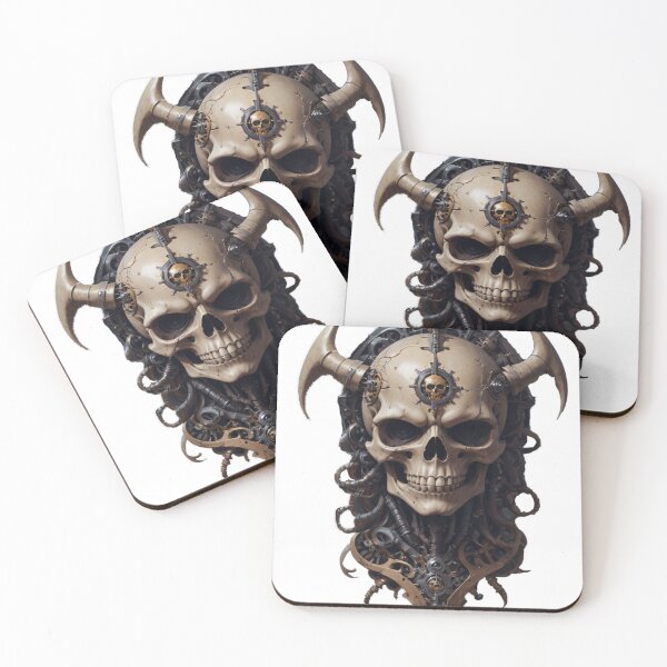 Item preview, Mechanical skull designed and sold by CosmixT.