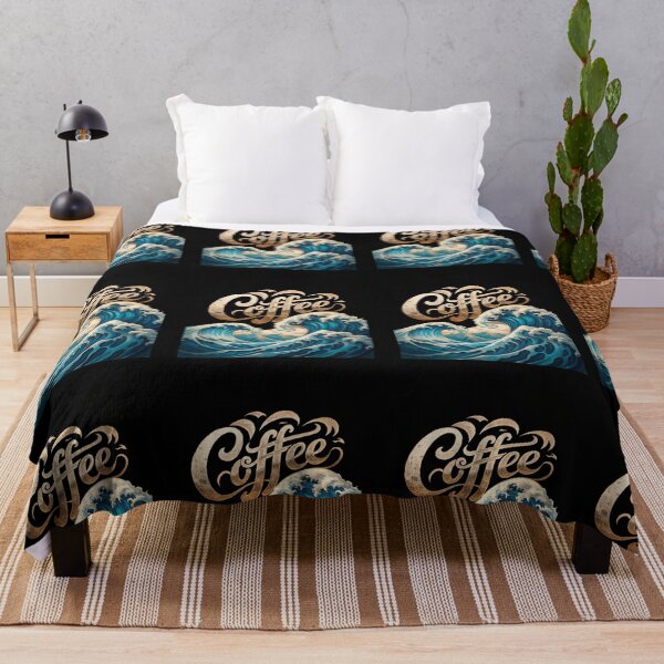 Item preview, Coffee Kanagawa - The Great Wave Of Coffee designed and sold by ExploreTheStore.