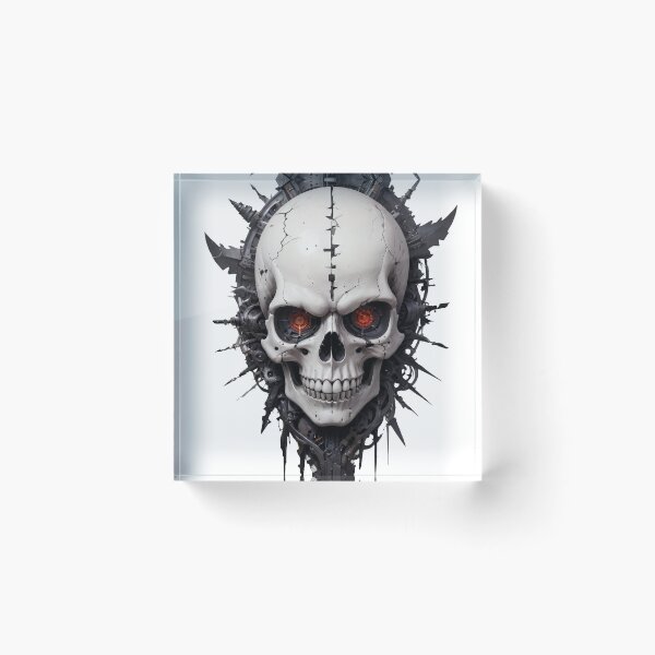 Item preview, Mechanical skull designed and sold by CosmixT.