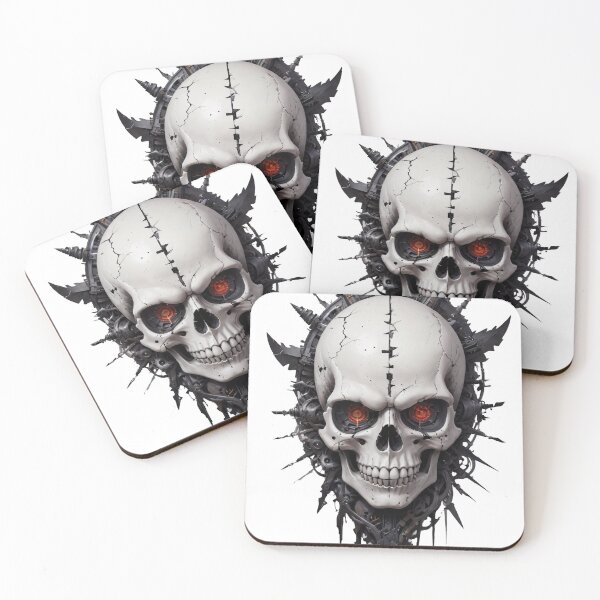 Item preview, Mechanical skull designed and sold by CosmixT.