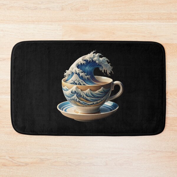 Item preview, Coffee Kanagawa - The Great Wave Of Coffee designed and sold by ExploreTheStore.