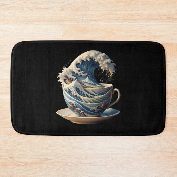 Item preview, Coffee Kanagawa - The Great Wave Of Coffee designed and sold by ExploreTheStore.