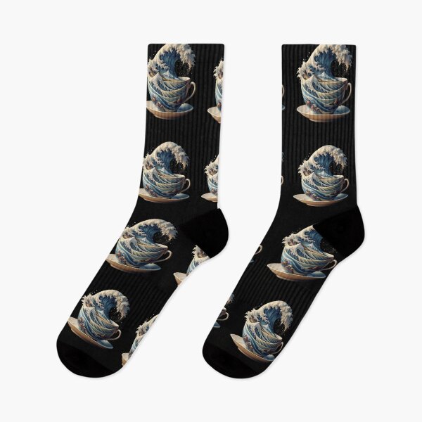 Item preview, Coffee Kanagawa - The Great Wave Of Coffee designed and sold by ExploreTheStore.