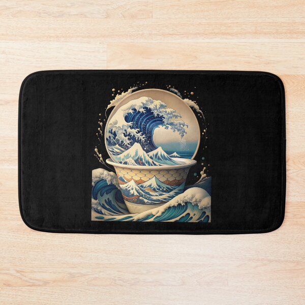 Item preview, Coffee Kanagawa - The Great Wave Of Coffee designed and sold by ExploreTheStore.