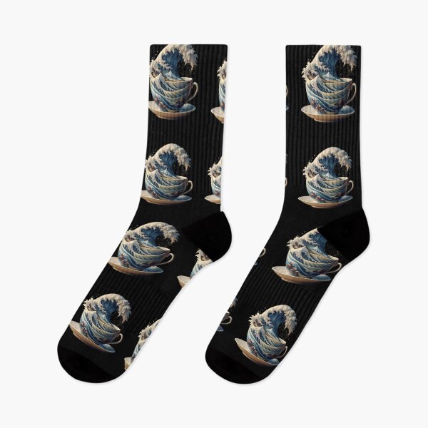 Item preview, Coffee Kanagawa - The Great Wave Of Coffee designed and sold by ExploreTheStore.