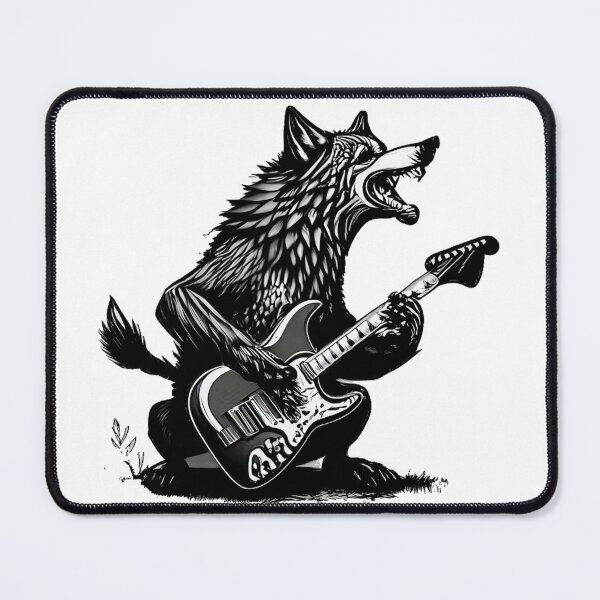 Item preview, Howling Wolf Guitar 1 designed and sold by SmARTNiki.