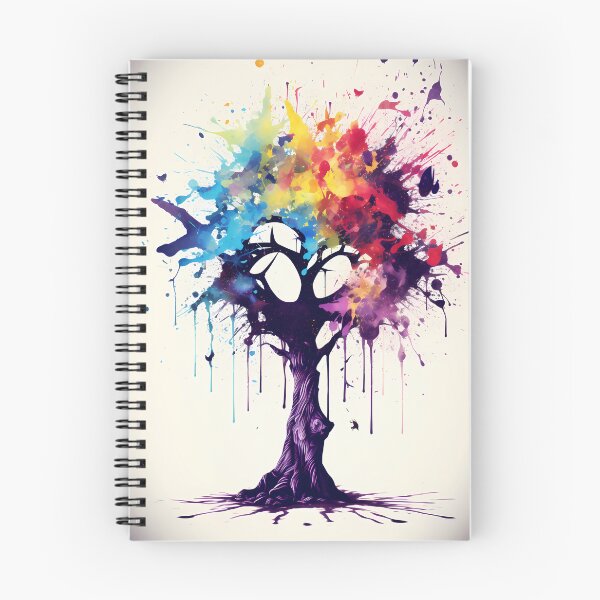 Item preview,  Color Explosion Tree of Life designed and sold by DeMuurdecoratie.