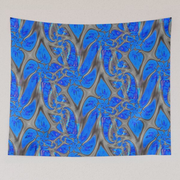 Item preview, Abstract Smudged Melting Fractal Flowers 56 designed and sold by SXW Designs.