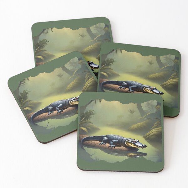Item preview, Jacaré-açu, the largest and most feared alligator in the Amazon designed and sold by DebriArte.