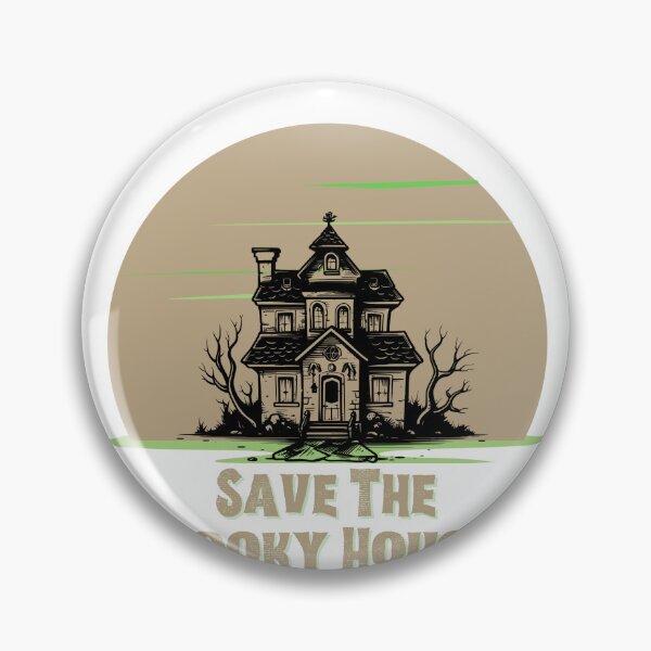 Item preview, Save the Spooky Houses designed and sold by BrightArrow.