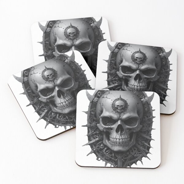 Item preview, Mechanical skull designed and sold by CosmixT.
