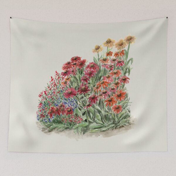 Item preview, Pollinator Garden with Coneflowers designed and sold by ALA Creative Studio.