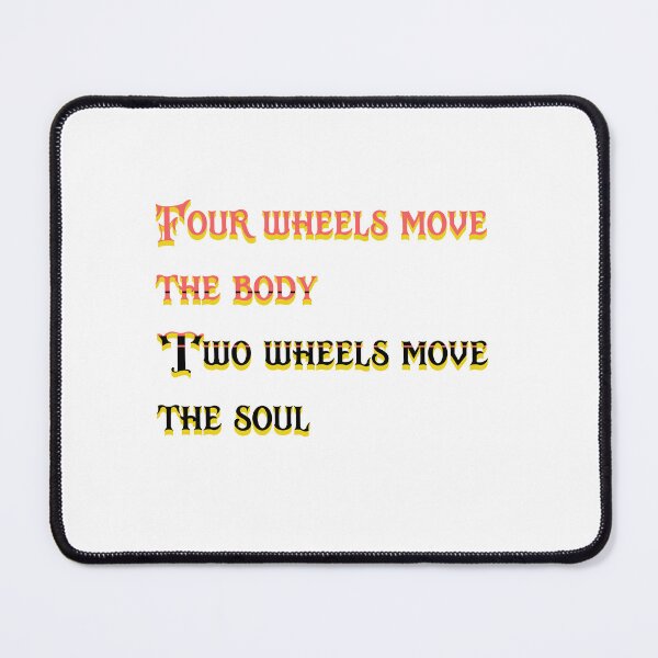 Item preview,  four wheels move the body,two wheels move the soul designed and sold by hachemiuk.