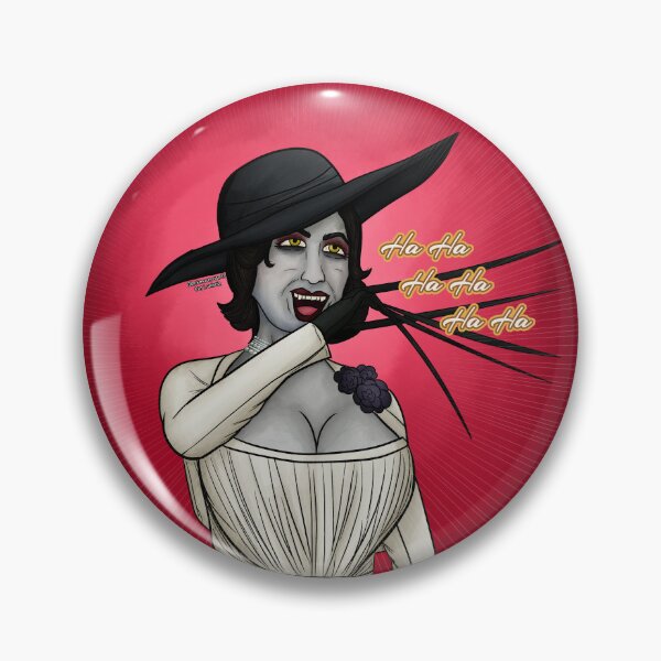 Item preview, Lady Dimitrescu Sinister Laugh designed and sold by Blackmoonrose13.
