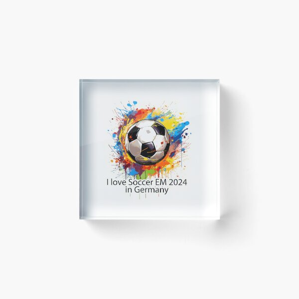 Item preview, I love Soccer EM 2024 in Germany designed and sold by Made-by-Gus.