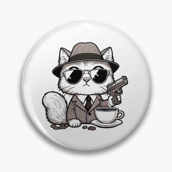Item preview, Secret Agent Cat - Pretty designed and sold by Shtex.