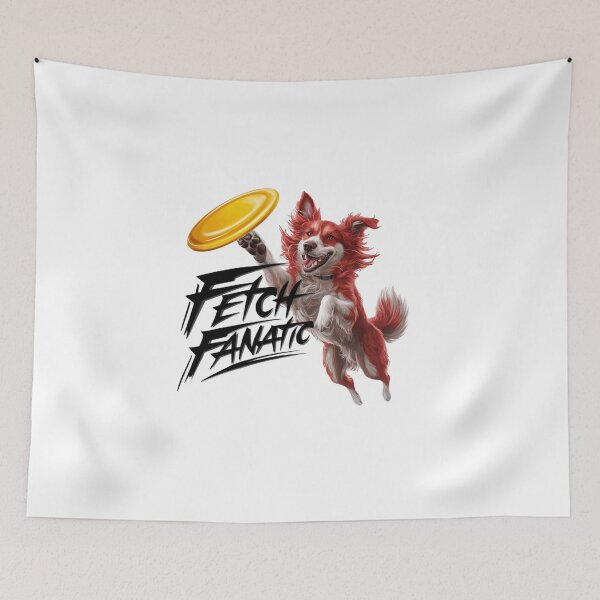 Item preview, Fetch Fanatic Sporty Dog Catching Frisbee designed and sold by deluxedigital1.