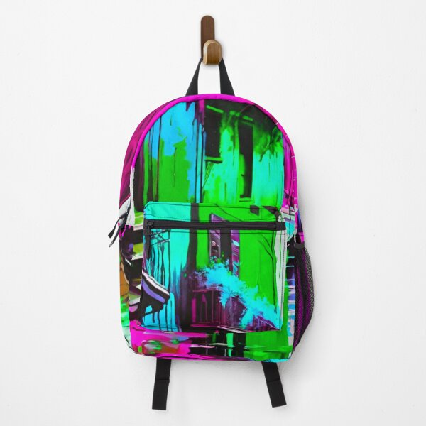 Item preview, Neon Rain: Colorful Graffiti Streets designed and sold by GrizzlyCollective.
