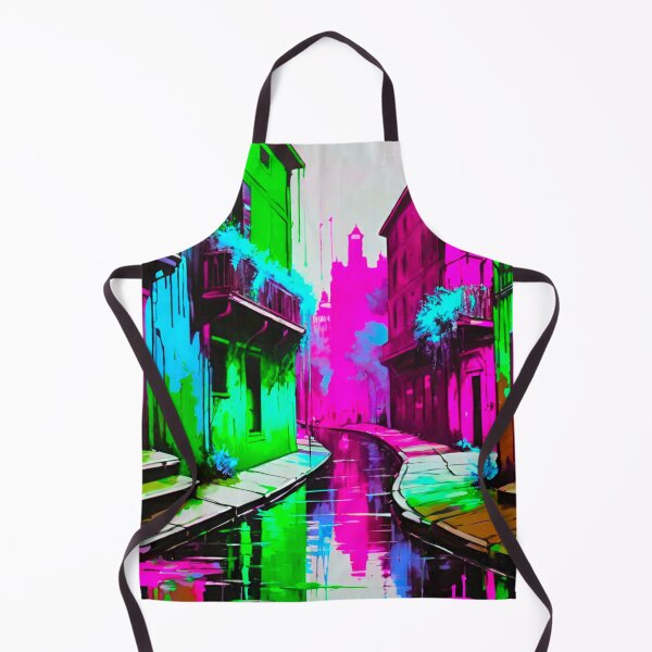 Item preview, Neon Rain: Colorful Graffiti Streets designed and sold by GrizzlyCollective.