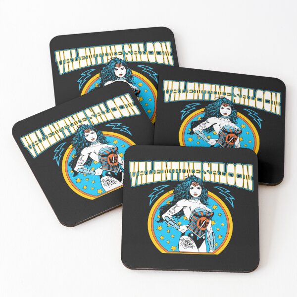 Item preview, Valentine Saloon Superhero designed and sold by TomasekArt.