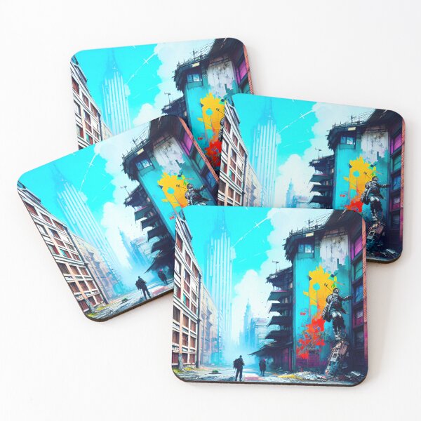 Item preview, Urban Decay: Graffiti in a Dystopian City designed and sold by GrizzlyCollective.