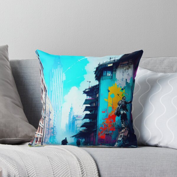 Item preview, Urban Decay: Graffiti in a Dystopian City designed and sold by GrizzlyCollective.