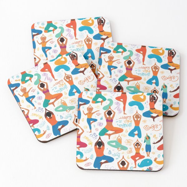 Item preview, yoga poses background designed and sold by Pragya Dureja.
