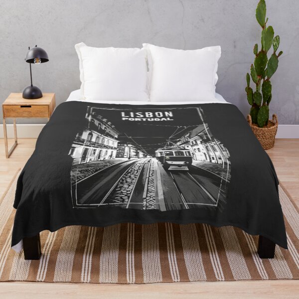 Item preview, A Vintage Travel Illustration of Lisbon - Portugal  designed and sold by GoodOldVintage.