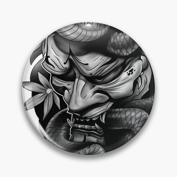 Item preview, Oni mask and snake designed and sold by PablomfzStore.