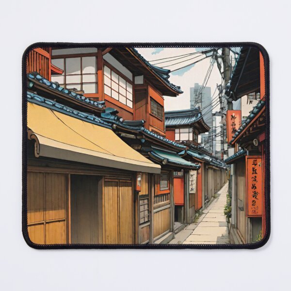 Item preview, Clustered Serenity: Japanese Houses designed and sold by GrizzlyCollective.