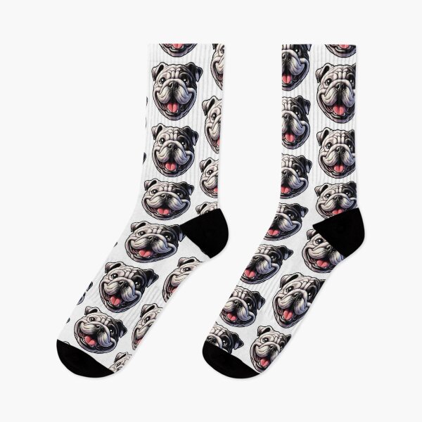 Item preview, Smiling Bulldog _ White designed and sold by Arleven.