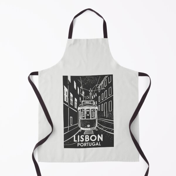 Item preview, A Vintage Travel Illustration of Lisbon - Portugal designed and sold by GoodOldVintage.