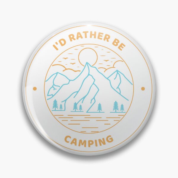 Item preview, I'd Rather Be Camping designed and sold by Cecilia-shop.