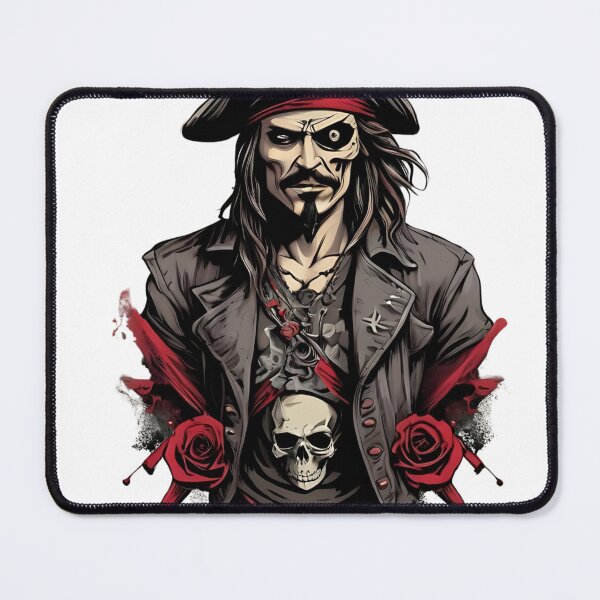 Item preview, Anarchist Pirate T-Shirt: Bold Gothic Rebellion designed and sold by ARTIST-BRUSH.