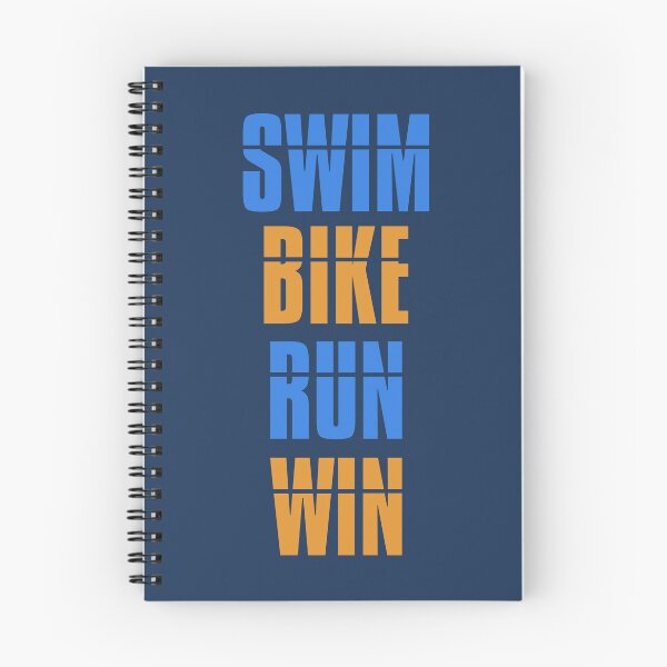 Item preview, Swim Bike Run Win. Gift idea for a triathlete competitor designed and sold by jimagine.