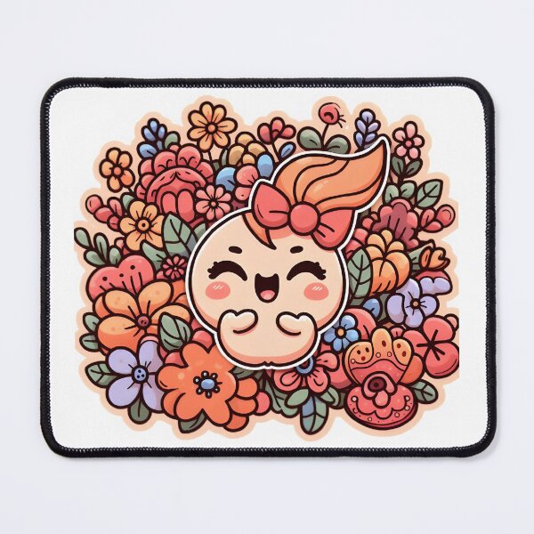 Item preview, Kawaii Floral Happy Heart and Flower Burst designed and sold by ArtKae.
