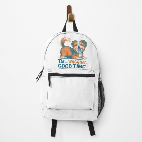 Item preview, Tail-Wagging Good Time Joyful Dog designed and sold by deluxedigital1.