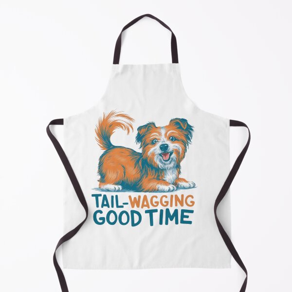Item preview, Tail-Wagging Good Time Joyful Dog designed and sold by deluxedigital1.